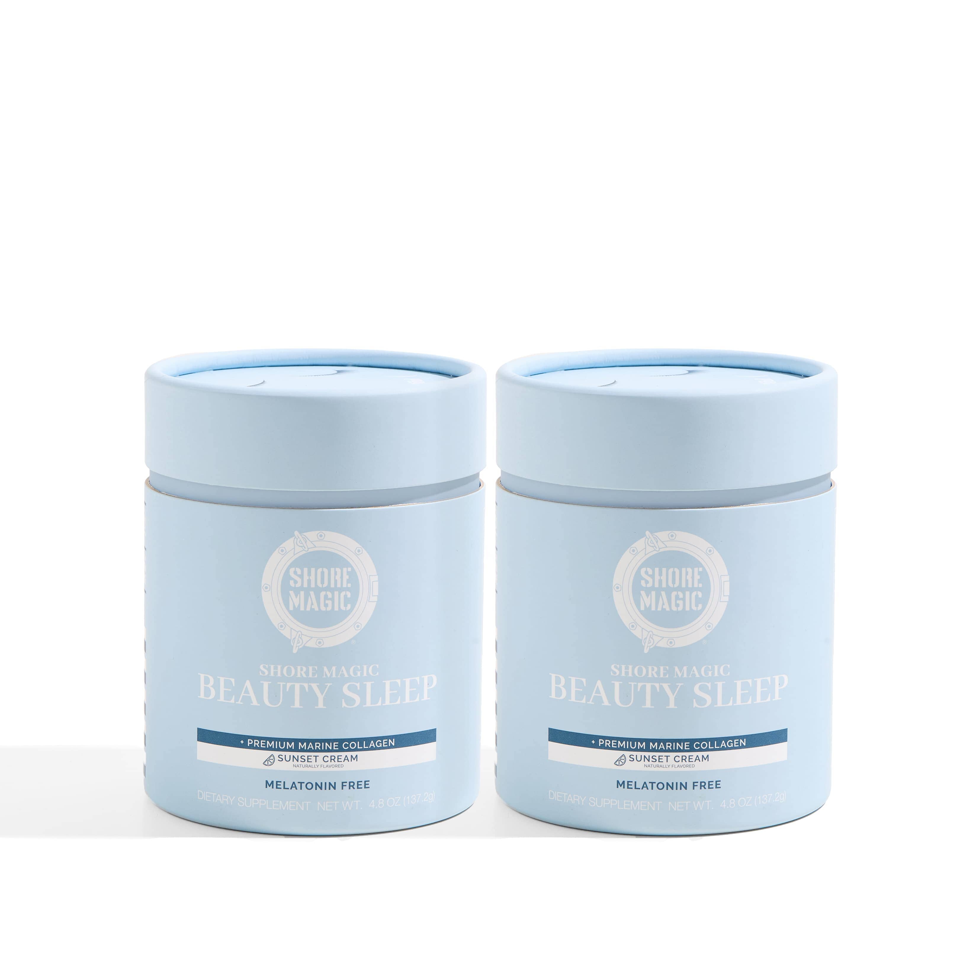 2-Pack Beauty Sleep Collagen Powder Shore Magic