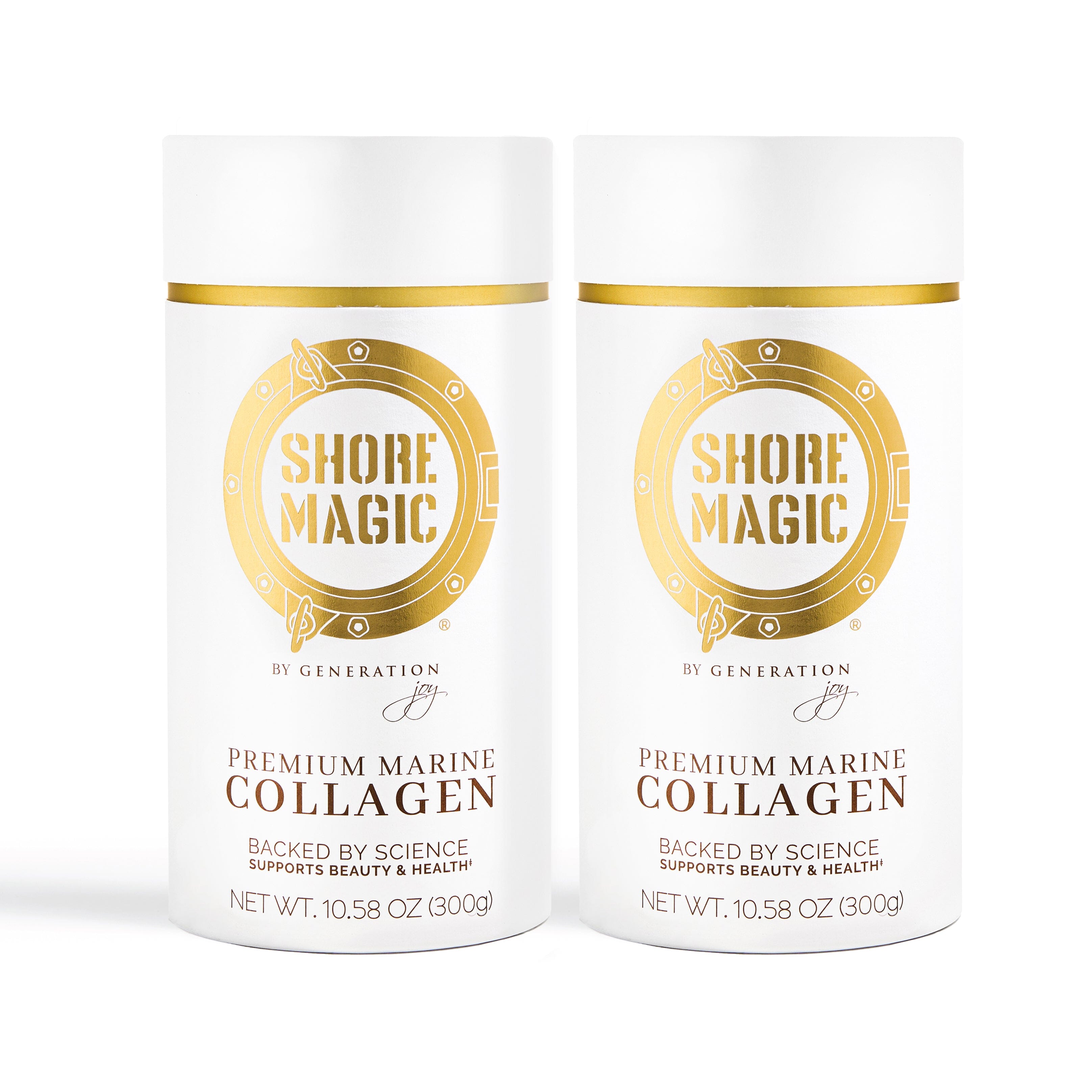 Double The Magic Set Collagen Powder Shore Magic
