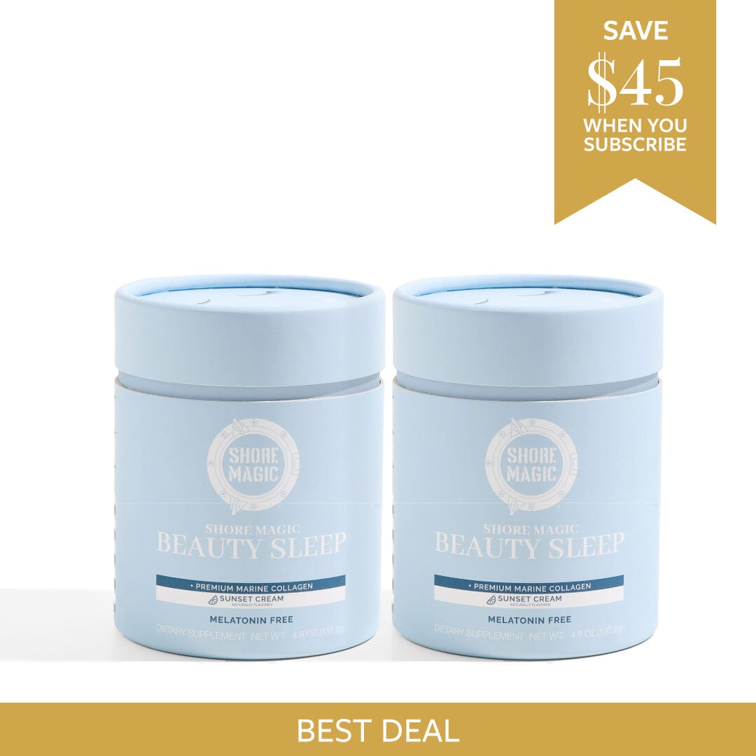 2-Pack Beauty Sleep Collagen Powder Shore Magic 