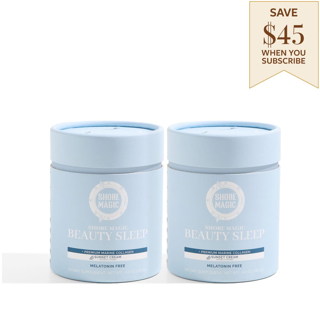 2-Pack Beauty Sleep Collagen Powder Shore Magic 