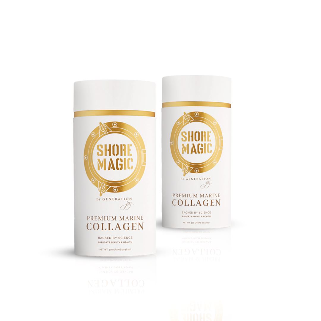 Double The Magic Set Collagen Powder Shore Magic 