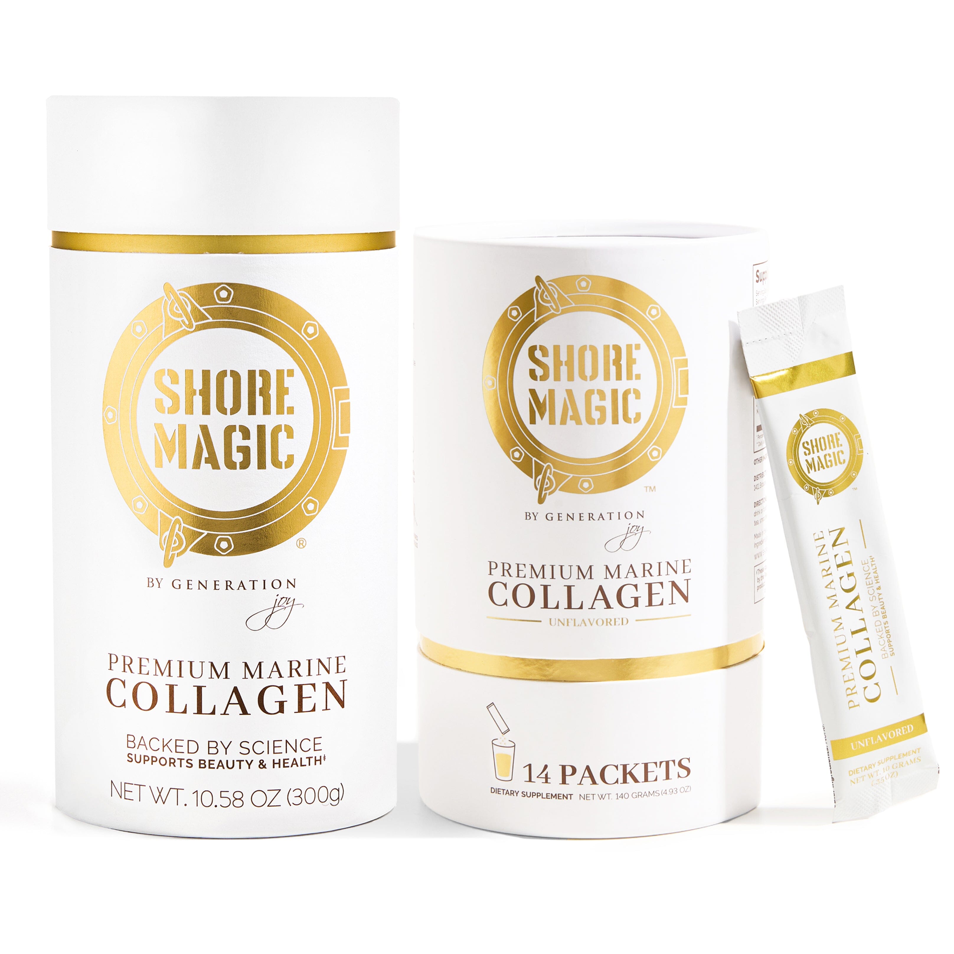 Marine Collagen Duo Set Gifts Shore Magic 