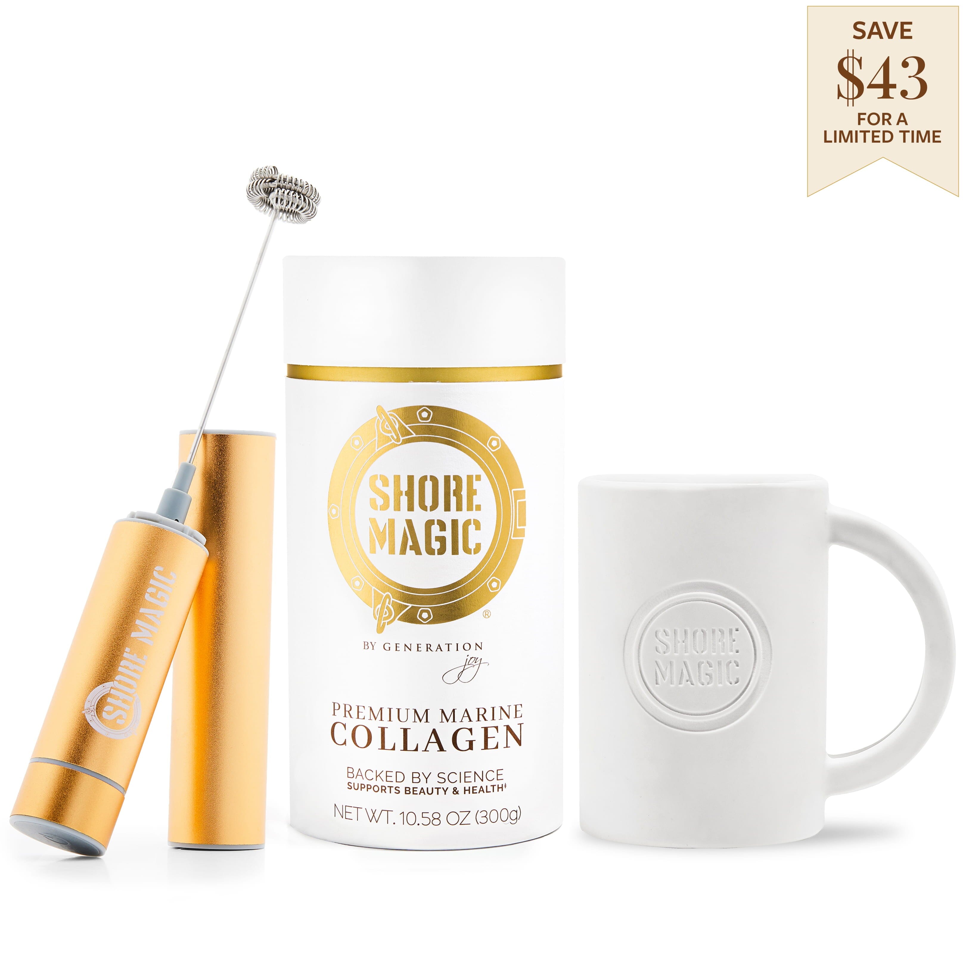 Mellojoy Magic Powder Sugar 11セット Starter Set | Shore Magic | Best Collagen Powder