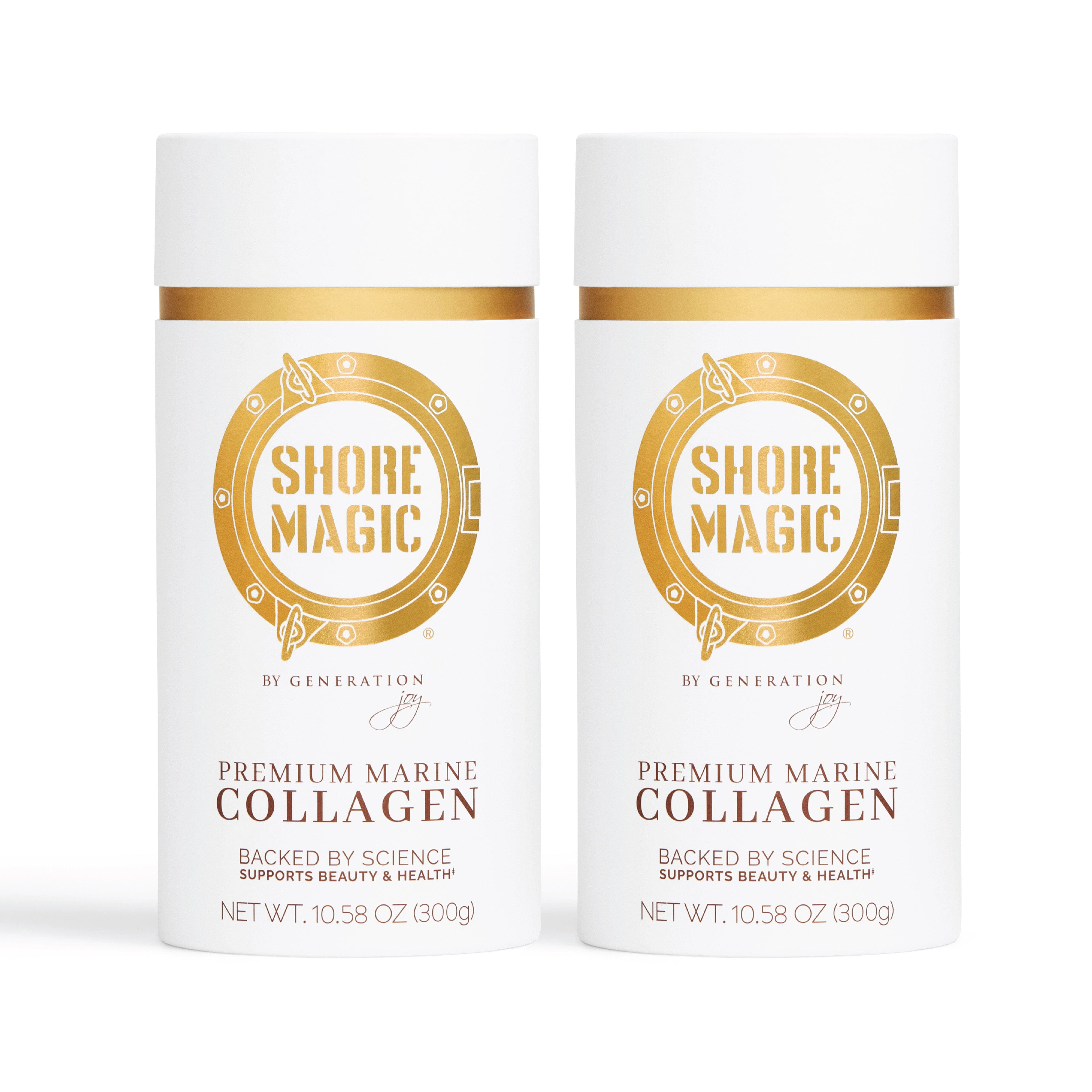 Double The Magic Set Collagen Powder Shore Magic 