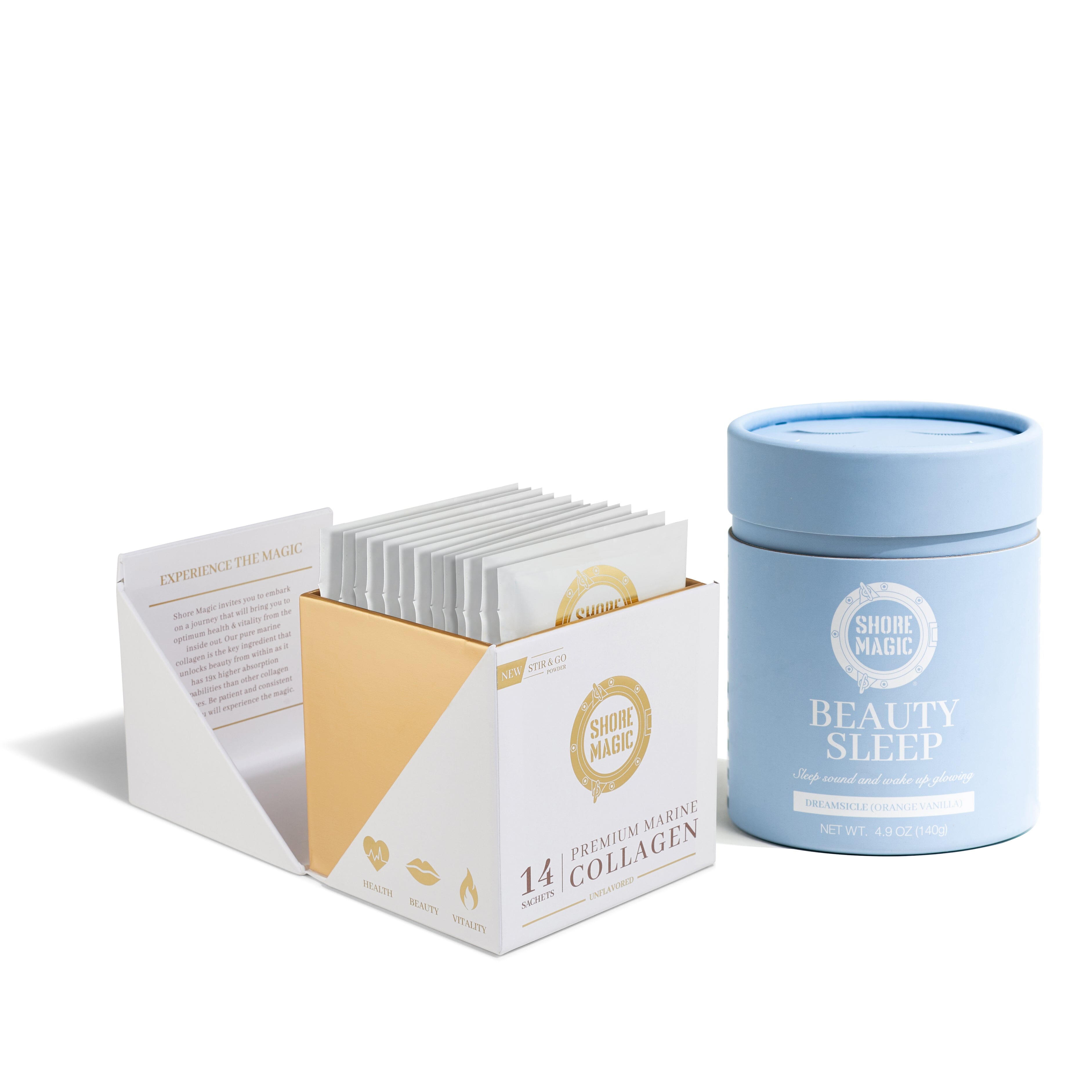 The Magic Kickstart Kit Collagen Powder Shore Magic 