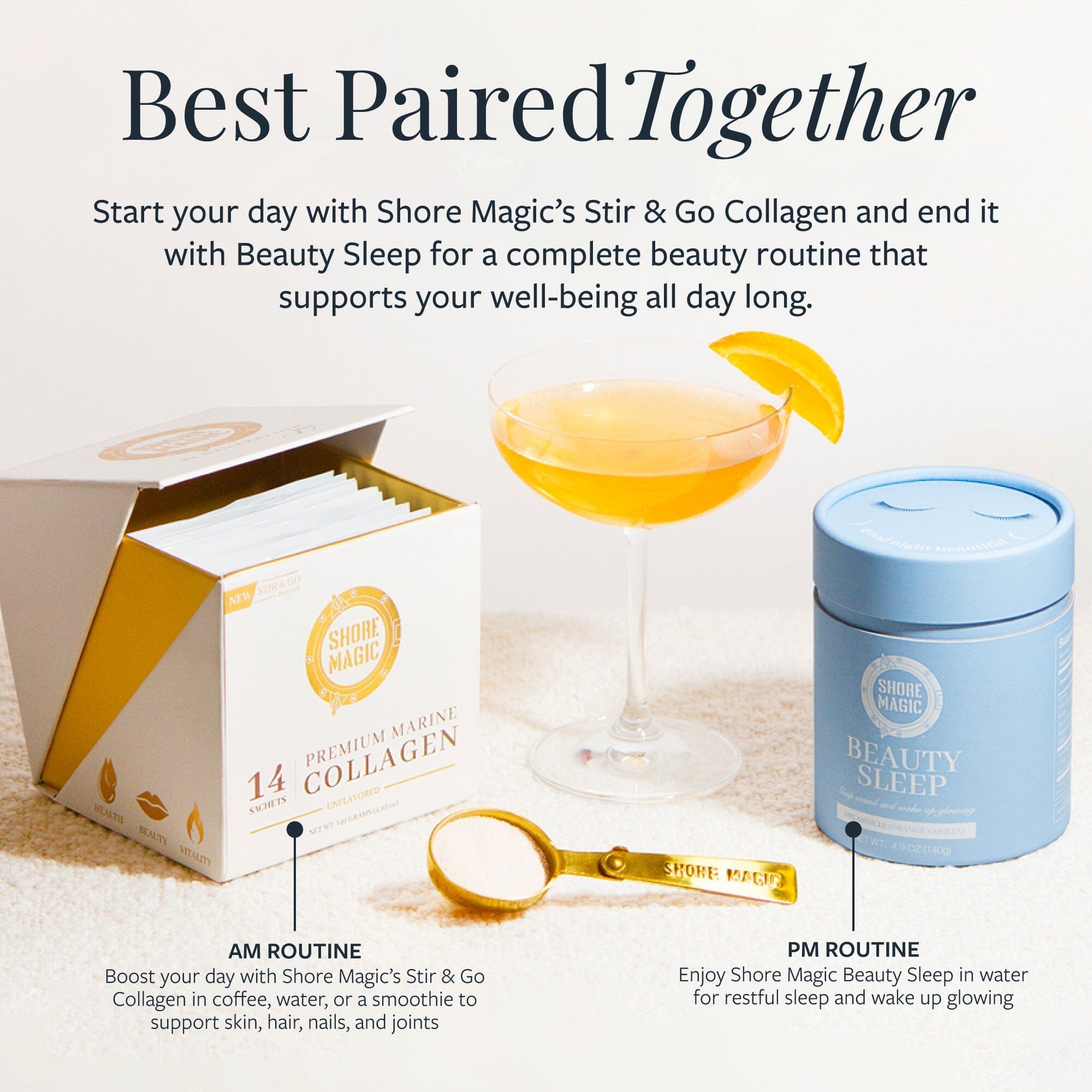 Beauty Sleep Collagen Powder Shore Magic 