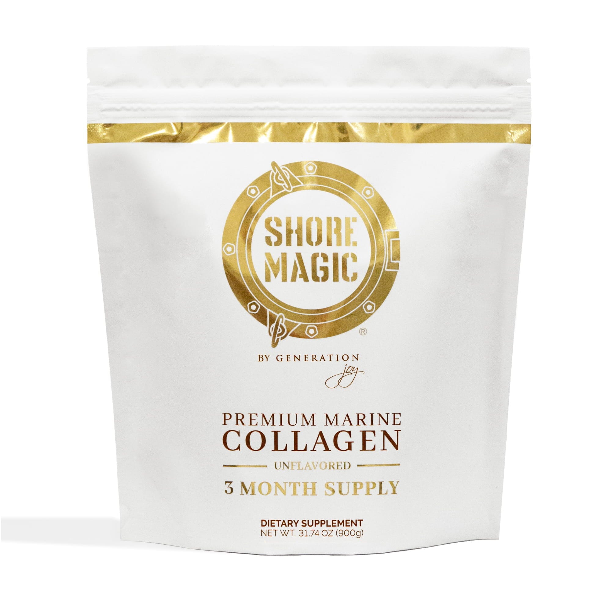 Premium Marine Collagen Powder Pouch Shore Magic 