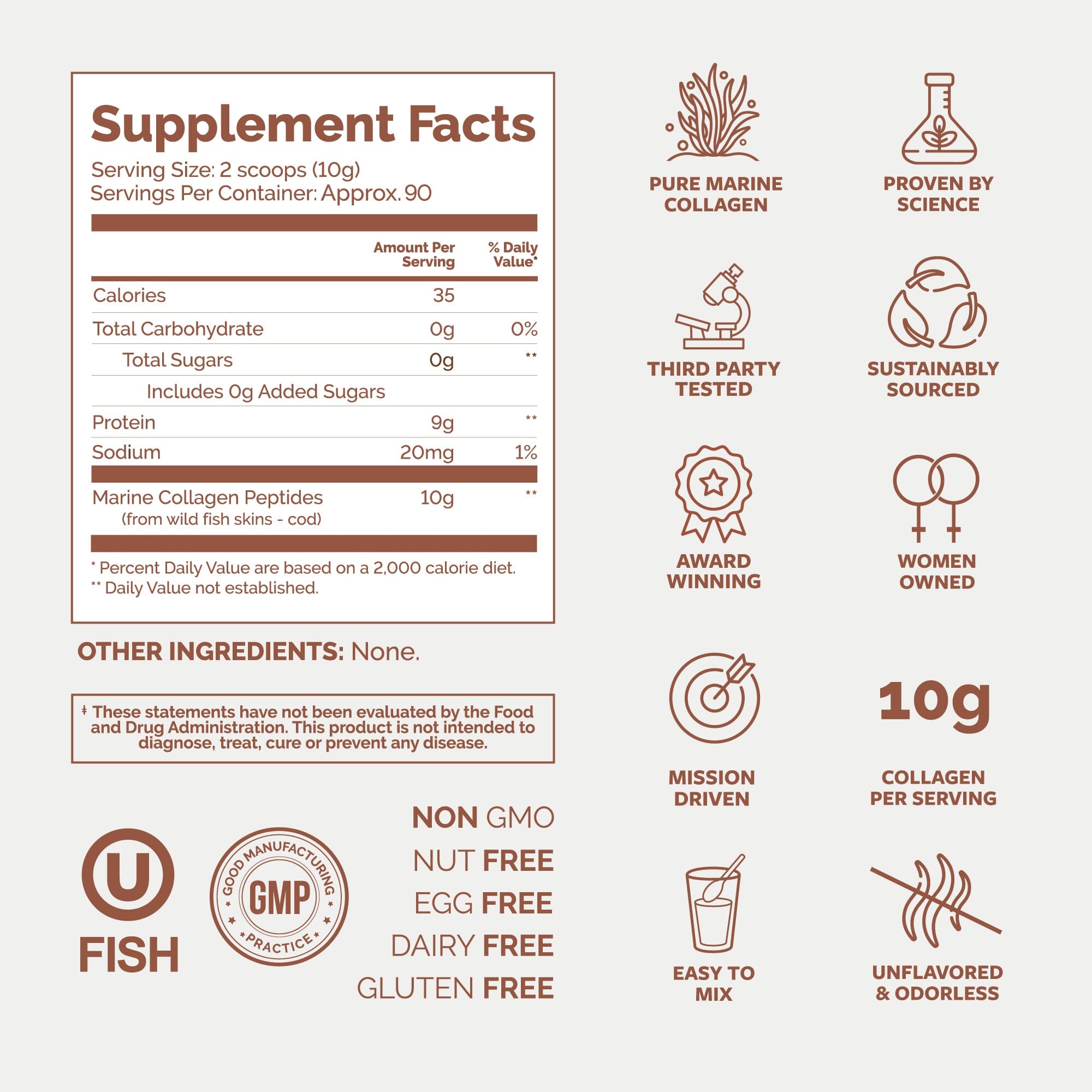 Premium Marine Collagen Powder Pouch Shore Magic 