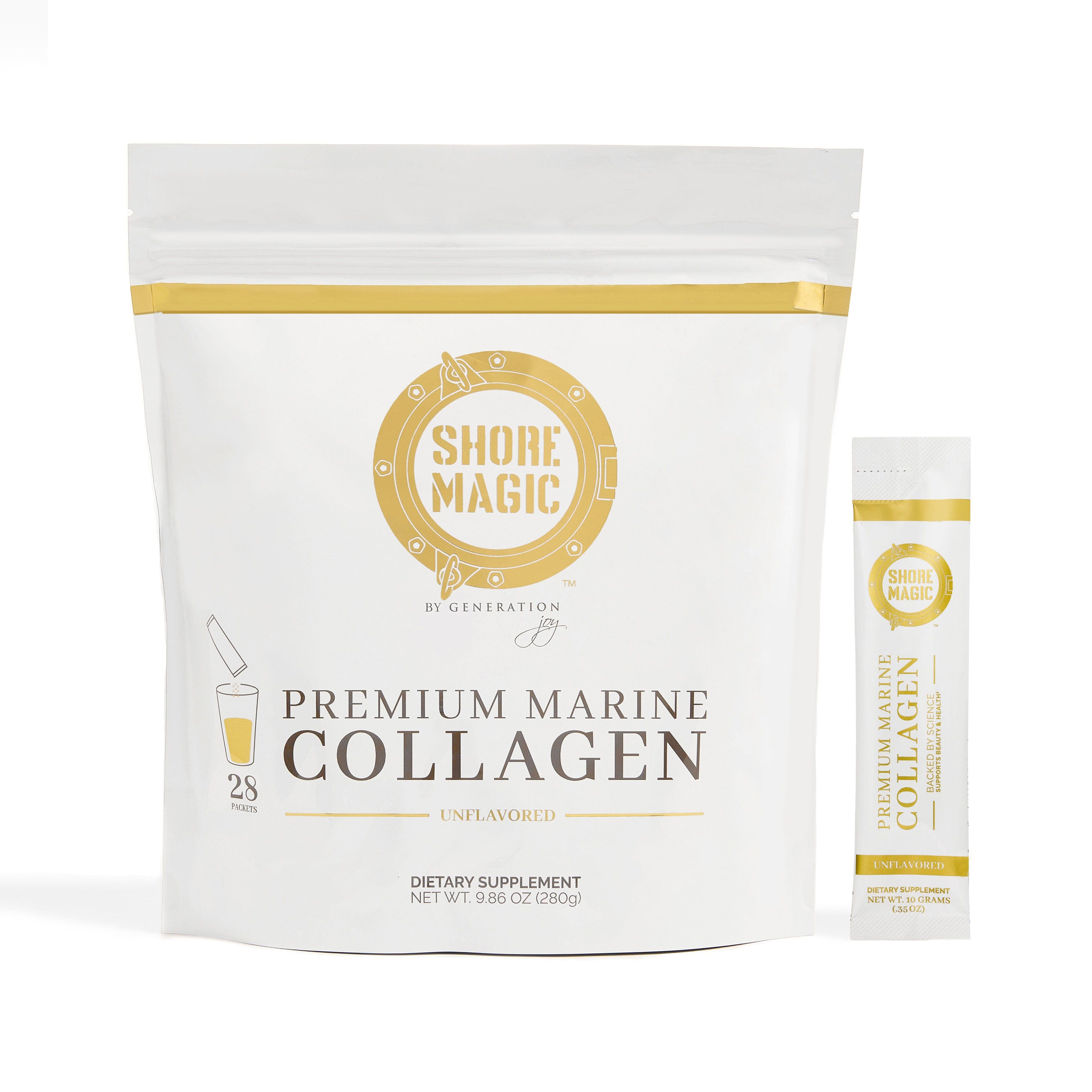 Premium Marine Collagen Packets Collagen Powder Shore Magic 